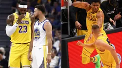 LeBron James, Stephen Curry, Giannis Antetokounmpo y Nikola Jokic