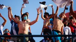 Afición de Atlético San Luis, enfurecida con los jugadores.
