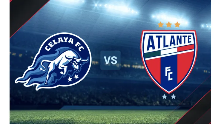 Celaya vs. Atlante por la Liga de Expansión MX.