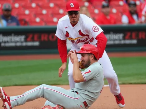 VIDEO: la venganza de Phillies a Cardinals por pelotazo a Bryce Harper