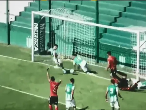 Nunca vimos algo igual: el insólito errado en el Banfield-River de Reserva