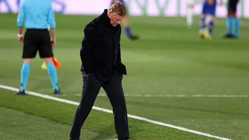 Koeman fue expulsado por decirle "vaya personaje" a un árbitro