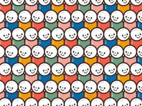¿Cuál es el diferente? Debes hallar los distintos rostros en el reto visual