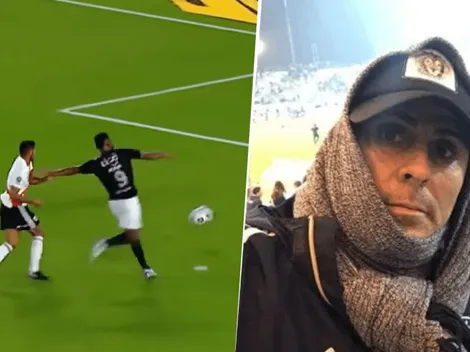 Lunati dijo que el penal "es difícil de ver para el árbitro" y lo destrozaron en Twitter