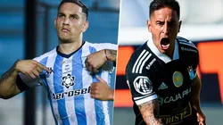 Enzo Copetti y Alejandro Hohberg, CONMEBOL Libertadores (Fotos: Getty y Sporting Cristal vía Twitter)
