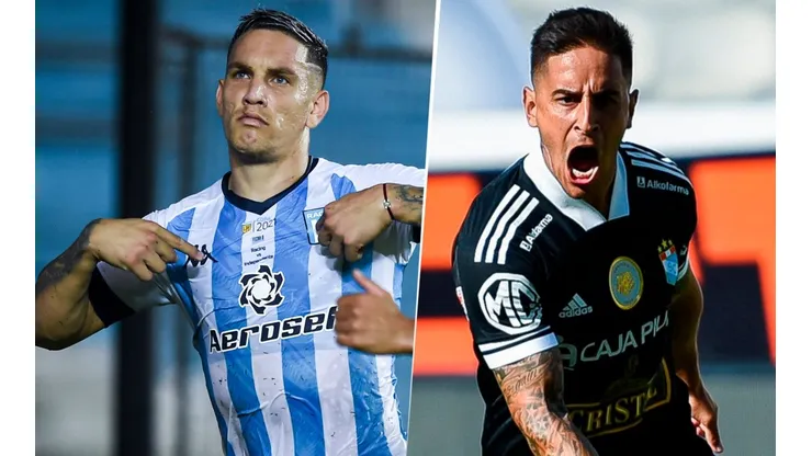 Enzo Copetti y Alejandro Hohberg, CONMEBOL Libertadores (Fotos: Getty y Sporting Cristal vía Twitter)