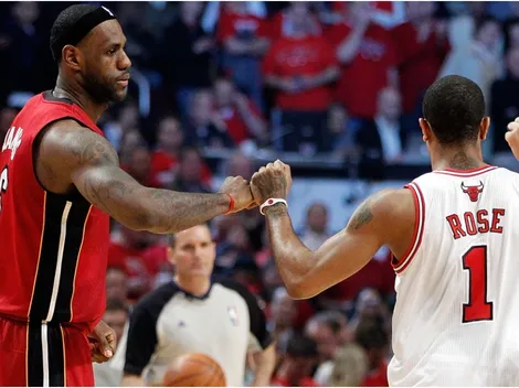No quiso ser Jordan: Rose admitió que LeBron rechazó a los Bulls