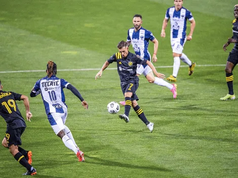 Alvarado le da un agónico empate a Rayados de Monterrey