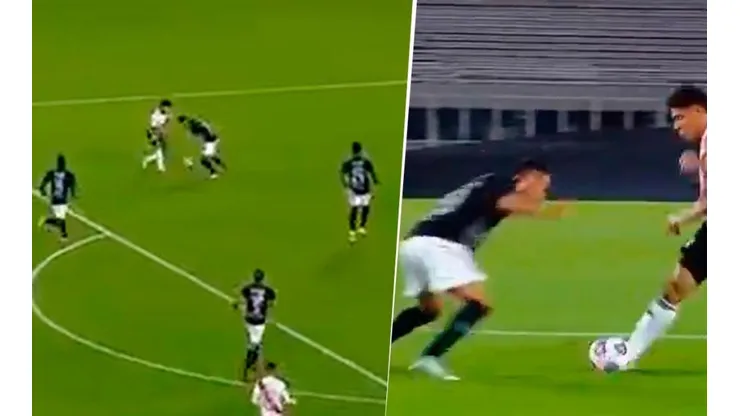 Al final sí era el Neymar colombiano: Carrascal tiró una elástica en el área de Junior
