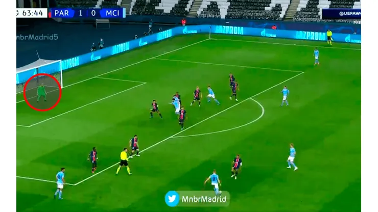 ¿Se lo come Keylor? Gol de De Bruyne para el 1 a 1 del PSG