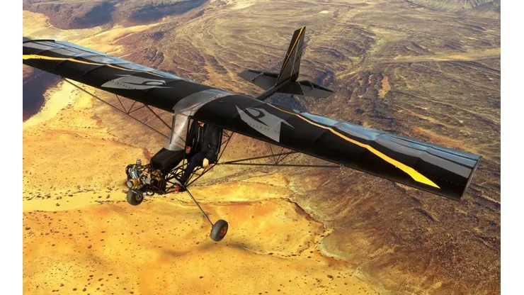 Microsoft Flight Simulator recibe su primer avión ultraligero