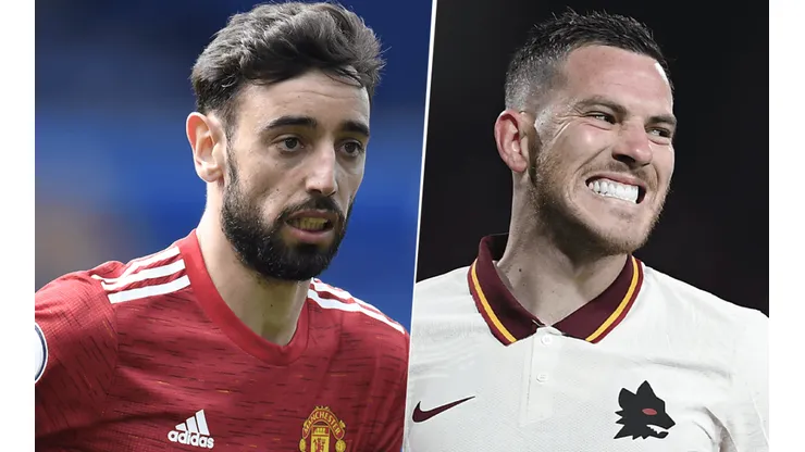 Manchester United vs. Roma por la Europa League (Foto: Getty Images).