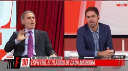 Ruggeri amenazó al aire a 3 periodistas en ESPNF90: "Ahora van a saber"