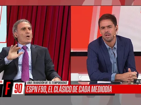 Ruggeri amenazó al aire a 3 periodistas en ESPNF90: "Ahora van a saber"