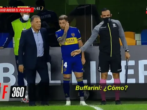 Video: Russo mandó a la cancha a Buffarini y pidió que "no hagan cag..."