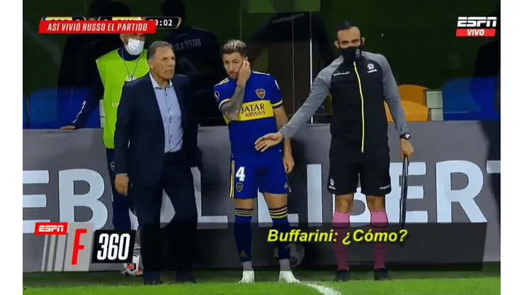 Video: Russo mandó a la cancha a Buffarini y pidió que "no hagan cag..."