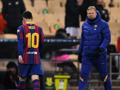 Koeman dijo por qué para él Messi "tiene que acabar" en el Barcelona