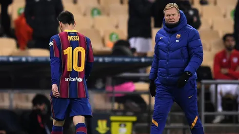 Koeman dijo por qué para él Messi "tiene que acabar" en el Barcelona