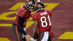 Tom Brady y Antonio Brown