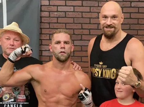 Instagram: Tyson Fury insultó a Eddie Hearn por ocuparse más de Canelo Álvarez que de Saunders