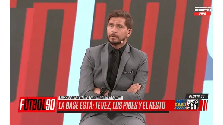 Vignolo sacó a la luz en vivo una anécdota de Tevez: "No se va a enojar"