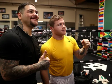Canelo Álvarez reveló qué le dijo a Andy Ruiz cuando empezó a entrenar con Eddy Reynoso