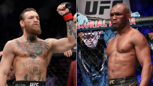 Kamaru Usman y Conor McGregor (Fotos: Getty)