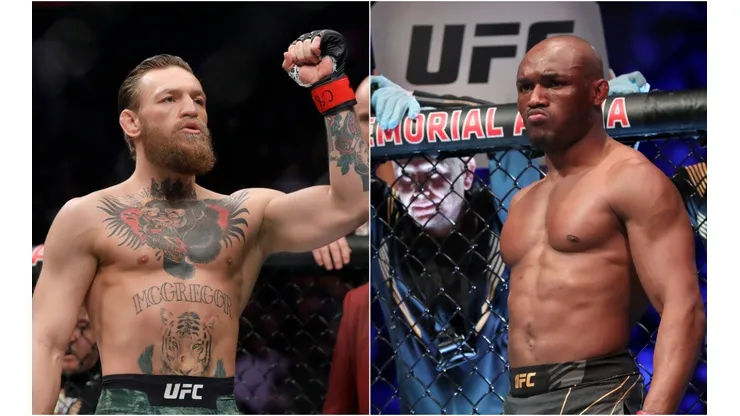 Kamaru Usman y Conor McGregor (Fotos: Getty)