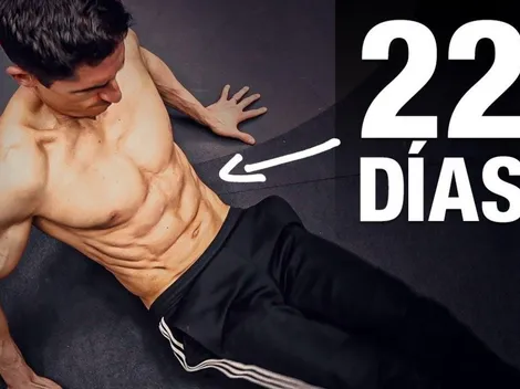 Rutina de abdominales para conseguir un six pack en 22 días