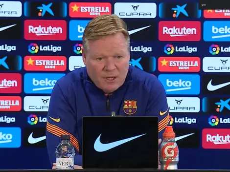 Koeman defendió a muerte a Griezmann: "Ha tenido mala suerte"