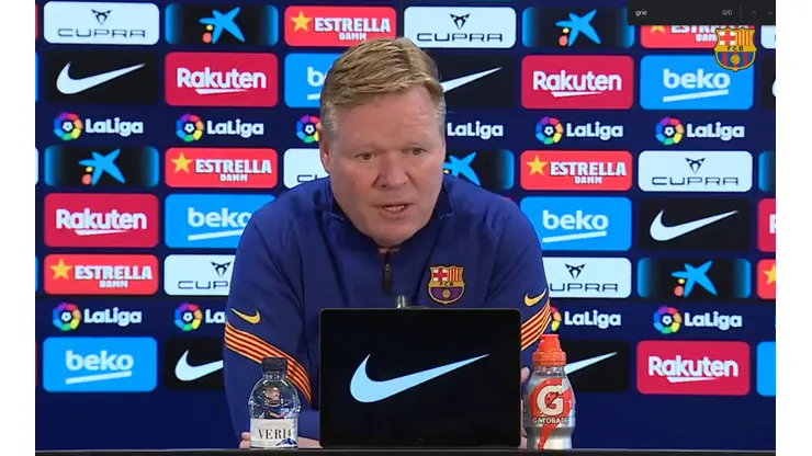 Koeman defendió a muerte a Griezmann: "Ha tenido mala suerte"