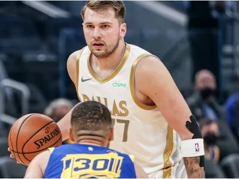 Doncic fue más que Curry y Dallas humilló a los Warriors