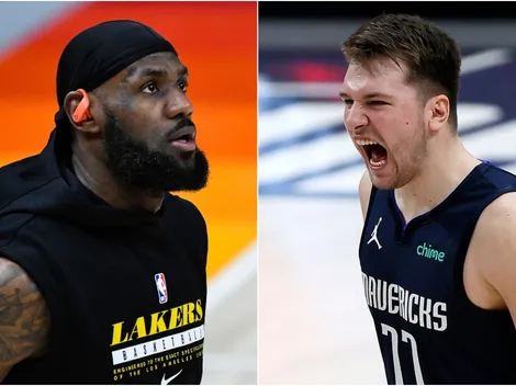 Oye LeBron, te hablan: el mensaje de Luka Doncic tras la paliza a los Warriors