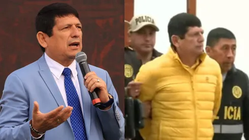 "Le pido tranquilidad a mi familia, espero que se haga justicia", declaró cuando se lo llevaban de su domicilio.