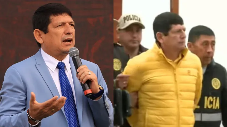 "Le pido tranquilidad a mi familia, espero que se haga justicia", declaró cuando se lo llevaban de su domicilio.