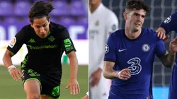 Diego Lainez y Christian Pulisic