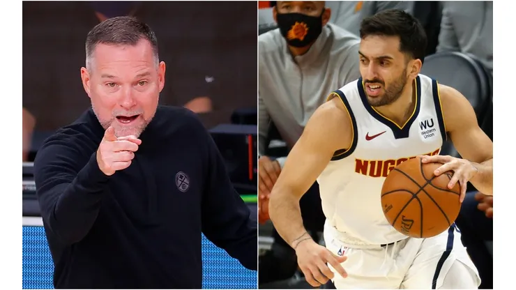 Michael Malone y Facundo Campazzo