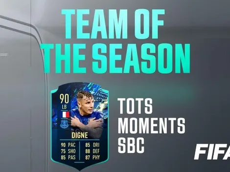 Consigue un TOTS asegurado con el nuevo SBC del FIFA 21