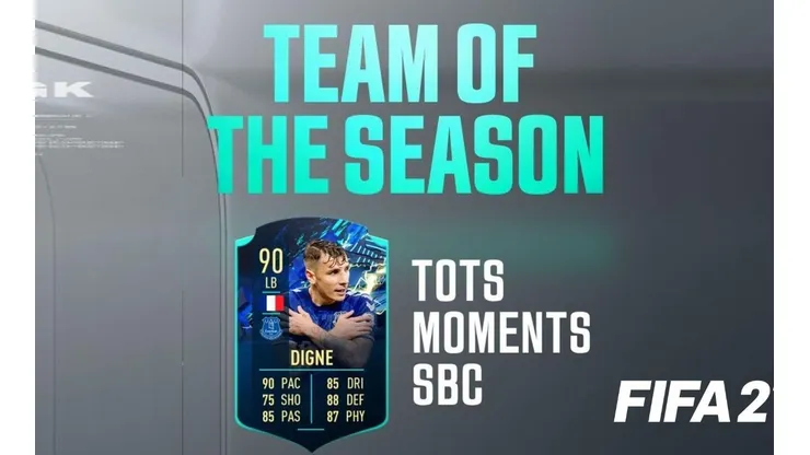 Consigue un TOTS asegurado con el nuevo SBC del FIFA 21
