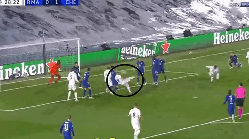 La pirueta de Karim Benzema.