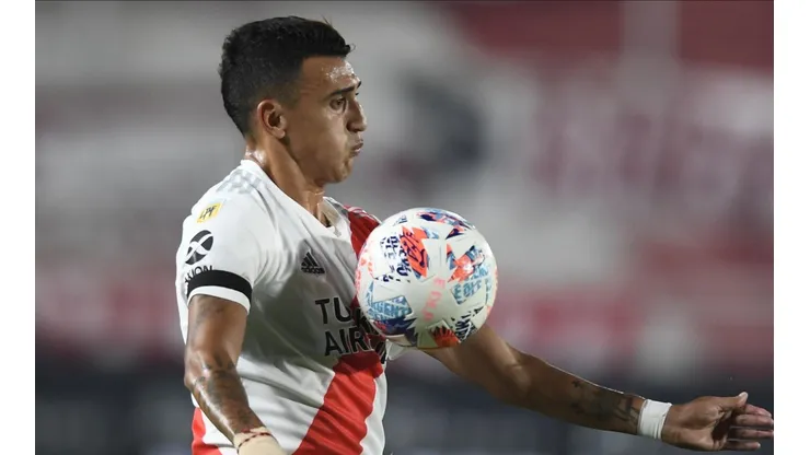 Matías Suárez con la camiseta de River.