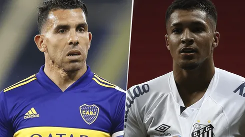 Boca Juniors vs. Santos por la Copa Libertadores (Foto: Getty Images).