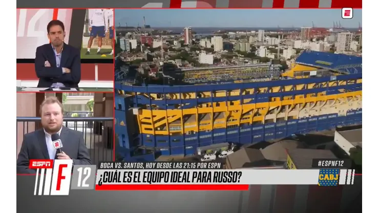 Augusto César dio una información de Boca y Closs lo cruzó: "Esto es tuyo"