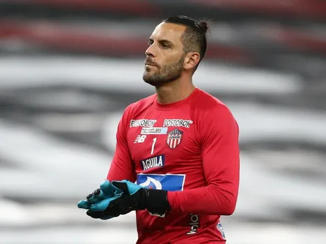 Sebastián Viera, el arquero goleador de Junior del que se debe cuidar River