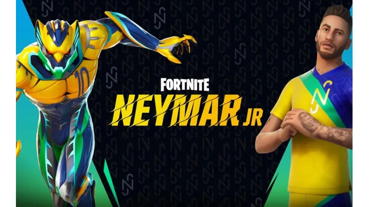 Como conseguir la skin de Neymar y todos sus cosméticos en Fortnite