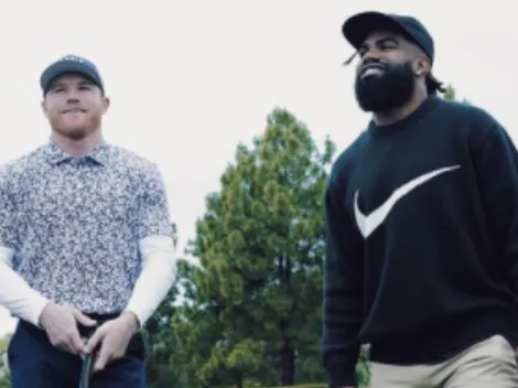 El nuevo amigo de Canelo: pasó el fin de semana con estrella de los Cowboys