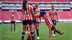 Isabella Gutiérrez festejó su gol con recuerdo histórico de Chivas.