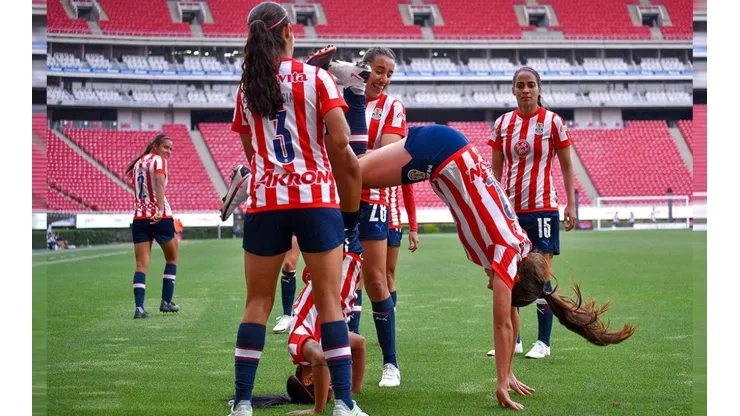 Isabella Gutiérrez festejó su gol con recuerdo histórico de Chivas.