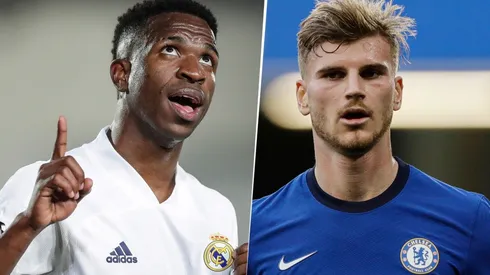 Vinicius Junior y Timo Werner, UEFA Champions League.