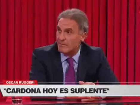 Ruggeri desató la polémica en Boca: "Hoy Cardona es suplente"